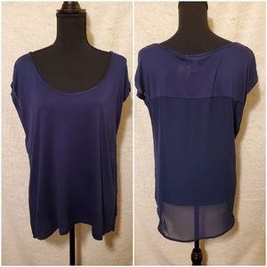 4/$30🌟Navy Blue Ambiance Apparel Shirt